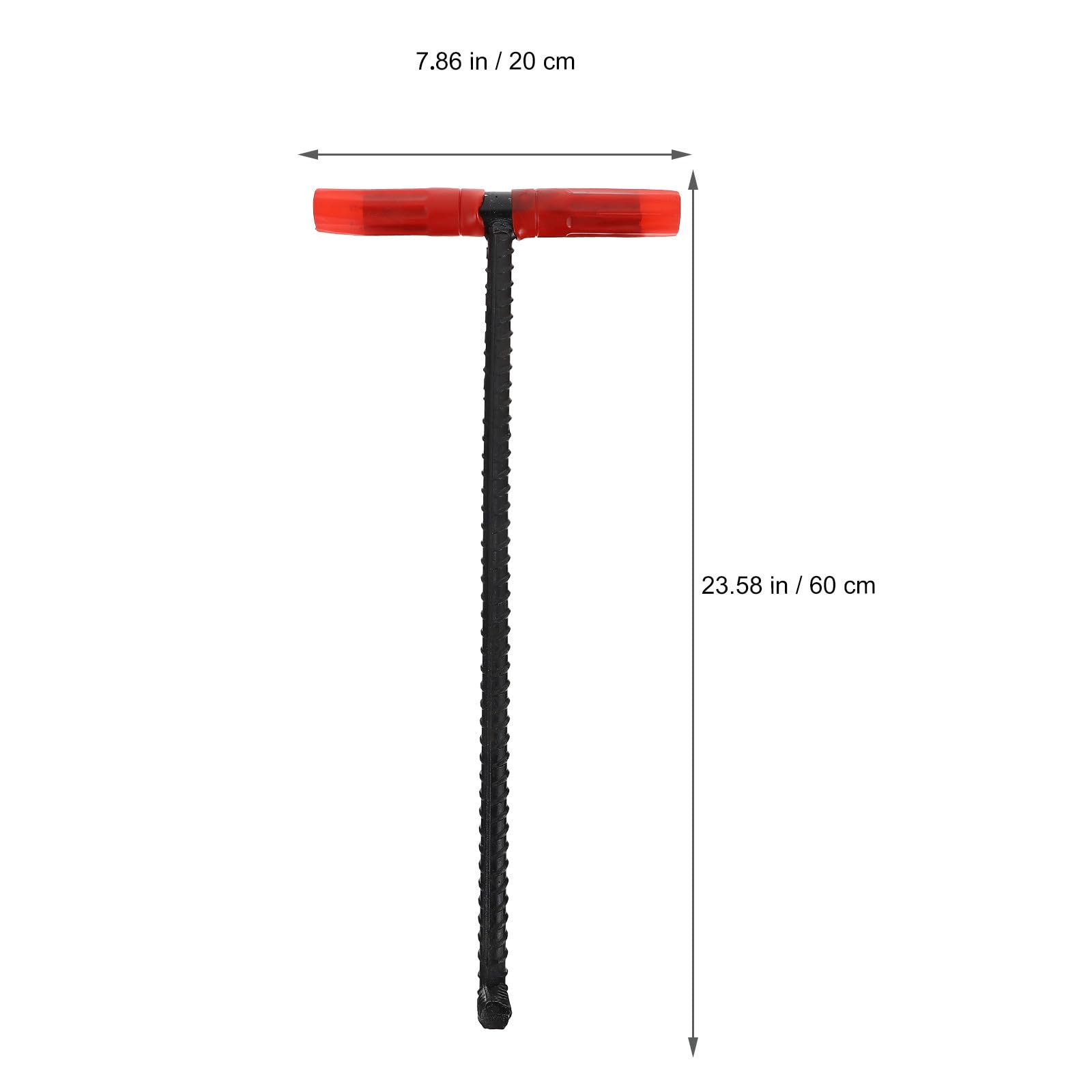 Gancho Diseño Ergonómico en Forma de T para Tapa de Alcantarilla para Elevación Segura y Cómoda de Acero Resistente, Fácil de Limpiar