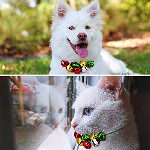 Christmas Bells, 120 Pieces Colorful Craft Bells Diy Bells For Holiday Christmas Festival Decoration Diy Charms Jewelry Making (1 Inch, Gold, Silver, Red, Green) #TOP5