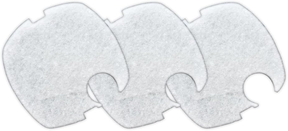 SUNSUN HW-303B Replacement White Fine Filter Sponge 3PCS Set by Sun Microsystems