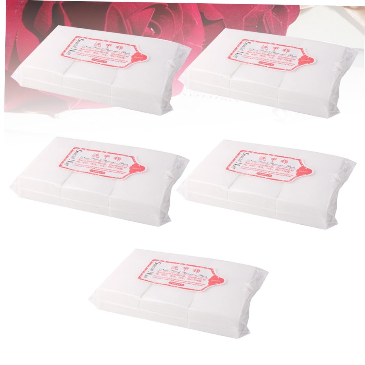 Ipetboom Nail Polish Remover Pads 3000 Count Thick for Nail Gel Polish Removal for Home Salon Use