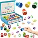 Hanukkah Stamps - Six Multicolored Hanukkah Stampers Each Stamp Includes A Fun Chanukkah Icon Including The Star of David, Dreidels and Coins