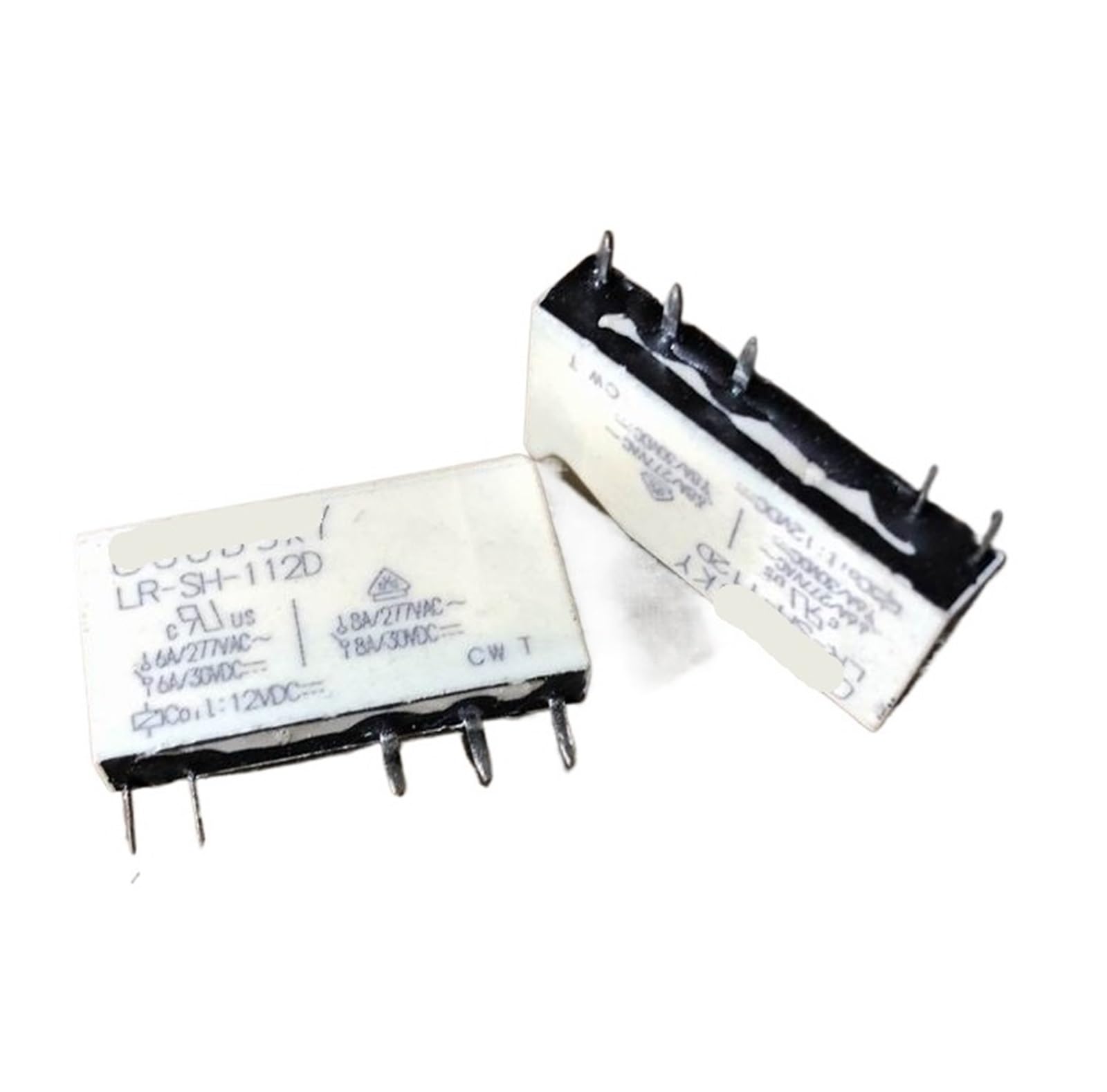 Relé 12V 6A LR-SH-112D de alta conmutación con 5 pines para PCB