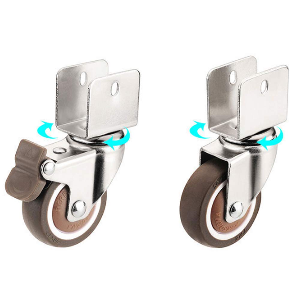 Ruote Per Mobili 50mm Rotelle Pivotanti 4 Ruote Girevoli | Confronta prezzi