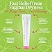 Gynatrof Vaginal Moisturizer – Fast-Acting, Hormone-Free Relief for Vaginal Dryness, Itch & Irritation, Hyaluronic Acid & Vitamin E for Menopause Comfort, Easy to Use – 20 Applications, 50 mL
