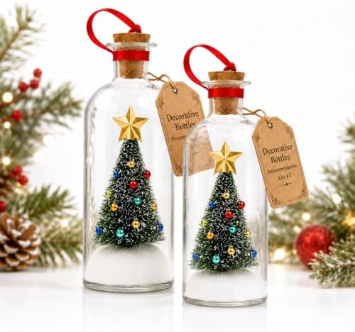 Christmas Message in a Bottle Voice Recording, Recordable Tree Or...