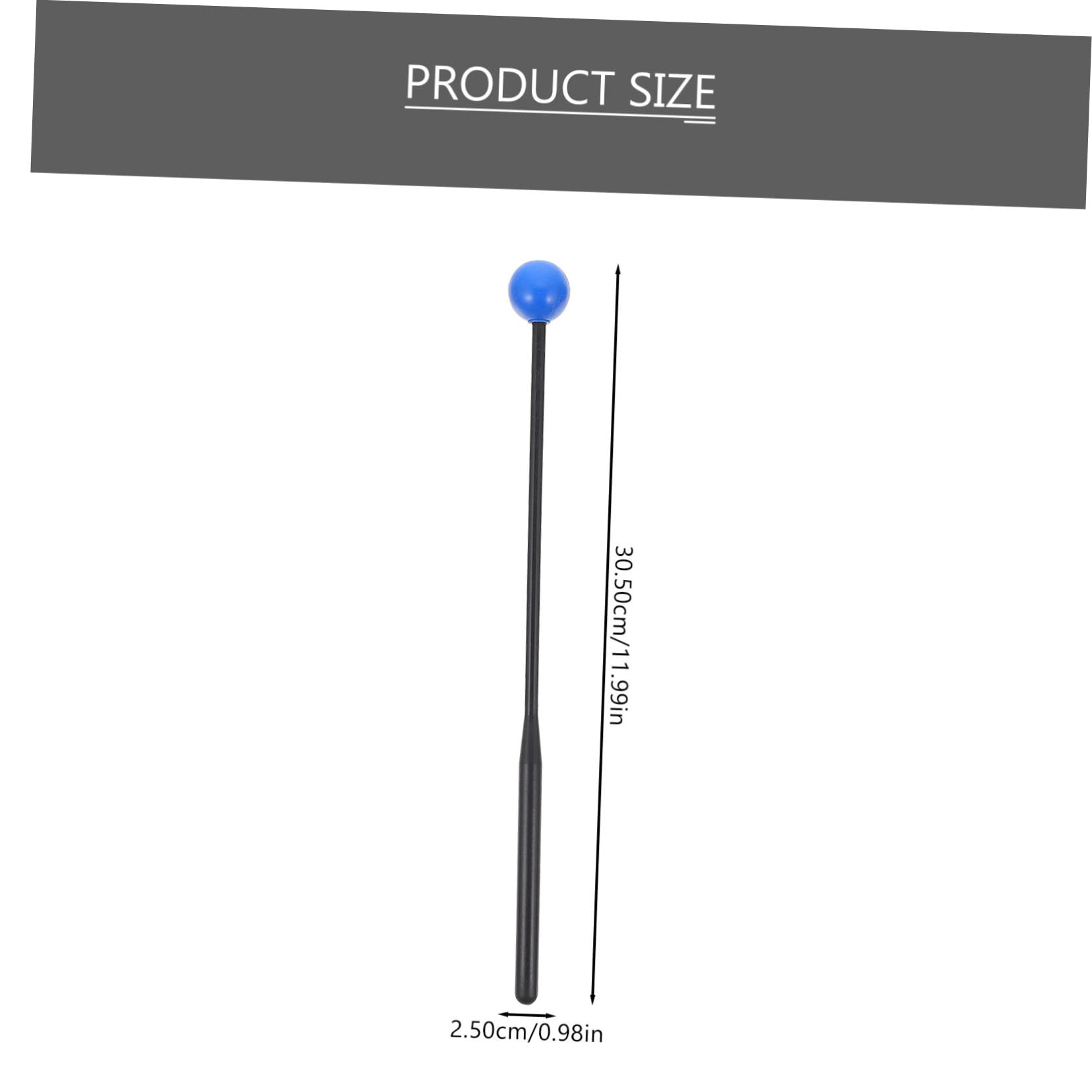 Vaguelly 2Pcs Marimba Sticks Mallets for Durable Music Hammers with Comfortable Grip Xylophone Accessories for Performances