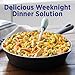 Birds Eye Voila! Family Size Cheesy Chicken Frozen Dinner, Easy-to-Prepare Frozen Meal for Weeknight Family Meals, 42 OZ Bag