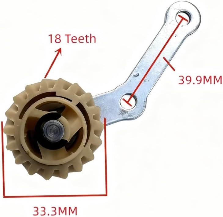 Twisted Wring Strangle Oil Teeth Governor Gear Fit for NH130 NP150 Orchard Trenching Machine Equipped