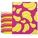 Fu Global Bubble Mailers Upgrade Opaque Poly Padded Envelopes Pack of 25 (Banana, 8.5x12)