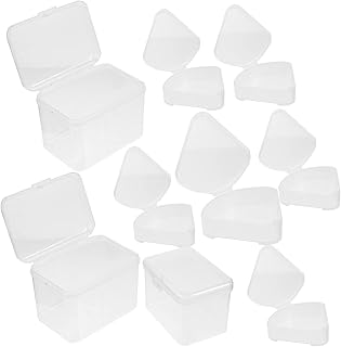 9pcs Portable Makeup Sponge Container Travel ...