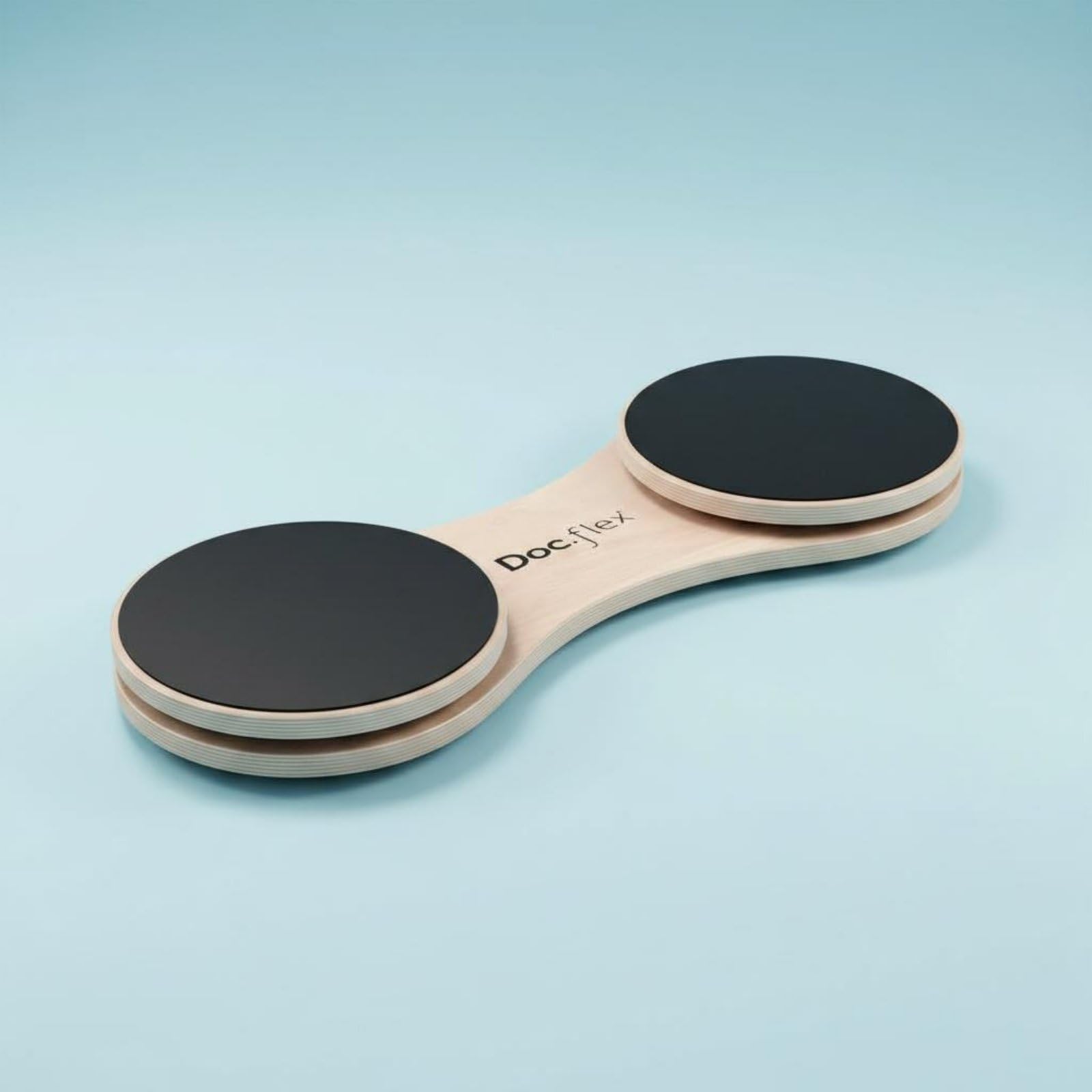 Gralara Training Balance Board Tavola Equilibrio Tennis Piattaforma Bilanciamento Pedana Stabilità Attrezzo Allenamento Legno con Superficie Antiscivolo