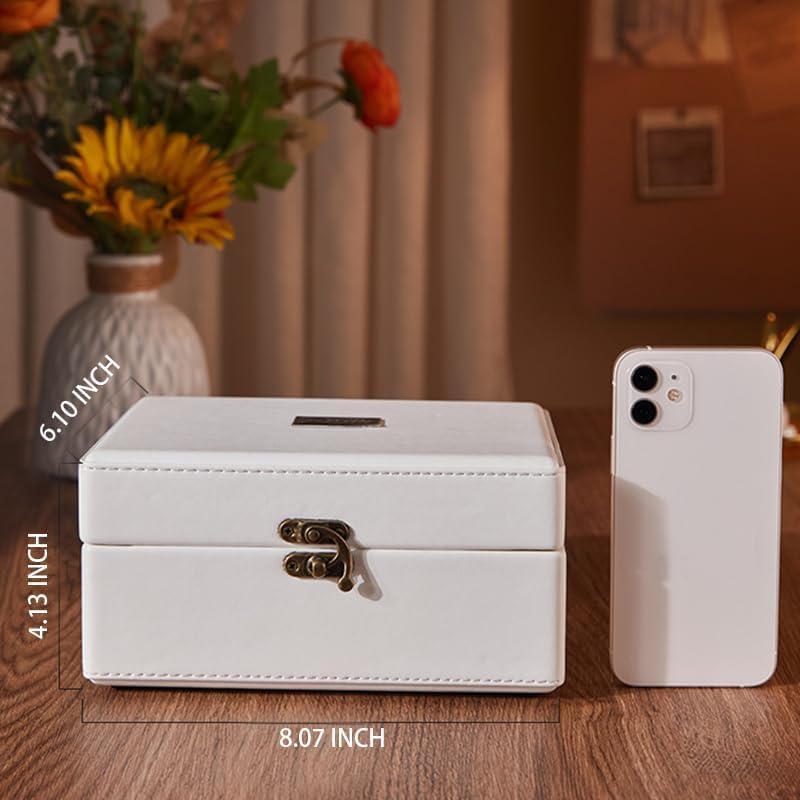 Yintiny CD Player with dimensions labeled in inches