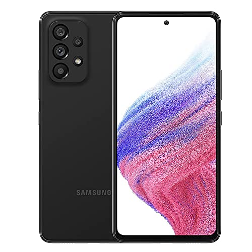 Image of Samsung Galaxy A53 5G (Awesome Black, 6GB, 128GB Storage) | 64 MP No Shake Cam | Voice Focus | Upto 12 GB RAM with RAM Plus | Travel Adapter to be Purchased Separately