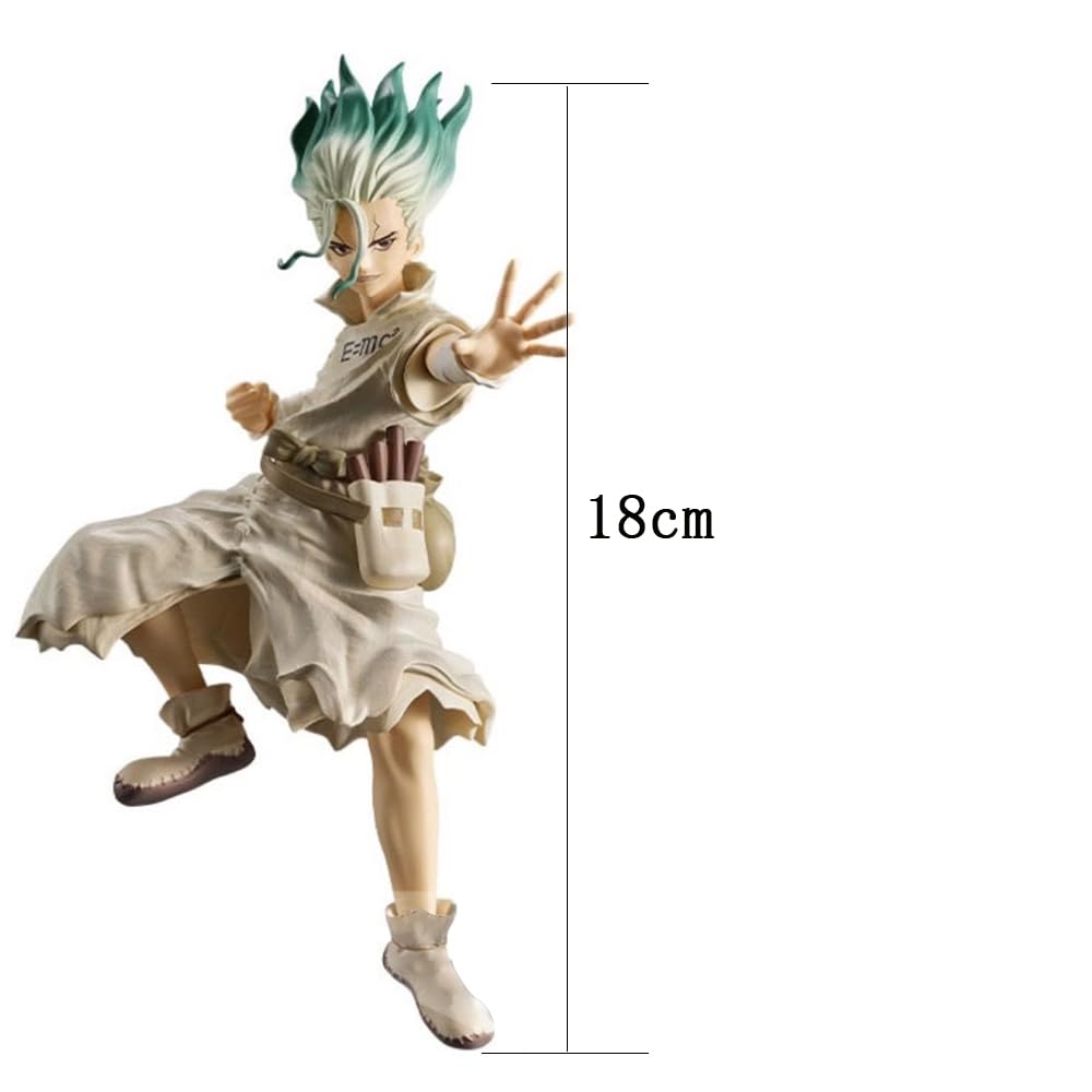 Amazon.co.jp: アニメドクターストーンフィギュアデスクトップ装飾品