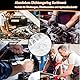 DAIRYCOF 640 Stück Aluminium Dichtungsring Sortiment, Metrische Dichtungen, Ölablassdichtungen Set, 18 Größen für Reparatur Hydraulik Autos Sanitär Werkstatt (M6 M8 M10 M12 M14 M16 M18 M20 M22 M24)