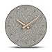 Produktbild Cander Berlin MNU 6130 B Wanduhr Beton lautlos ohne Tickgeräusche 30,5 cm analog Wohnzimmer modern Vintage grau