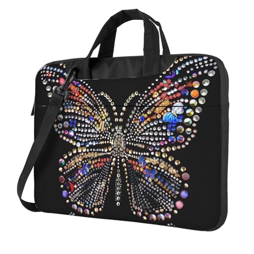 Laptop Tote Bag Laptop Tote Bag Travel Business Computer Bag Work Bag for Men Women with Rhinestones