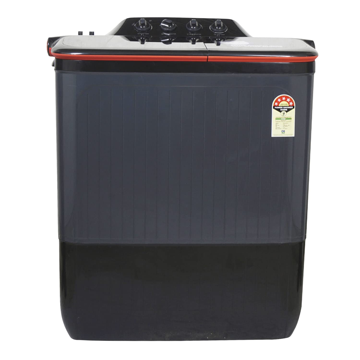Lloyd 7.5 Kg 5 Star Elante Series Semi-Automatic Top Load Washing Machine (GLWMS75ARGEL, Black & Red, Active Soak) (B0BRBQ25S1) Amazon Price History, Amazon Price Tracker