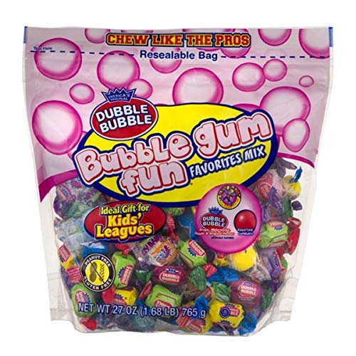 Dubble Bubble Bubble Gum Fun Favorites Mix 27 oz miniatura 1