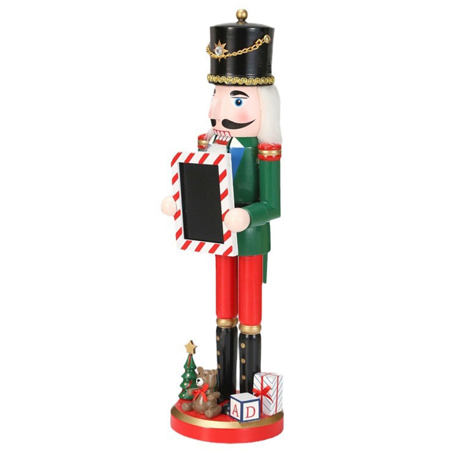 Casse-noisette 39 cm en bois figurine de Noël à offrir en cadeau