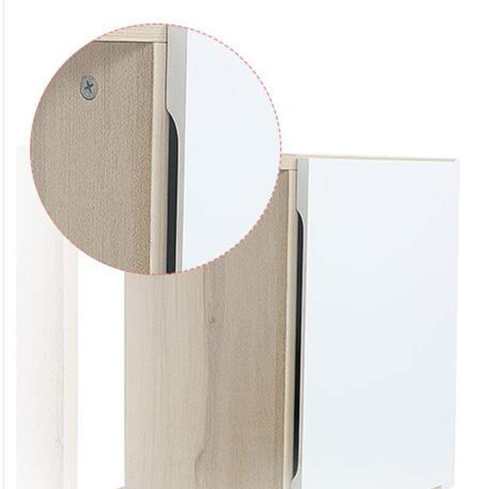 MU Estanterías para el hogar Estanterías 3 Niveles 4 Niveles 5 Niveles Estantería Estante de Almacenamiento Estante de Juguete con Compartimentos, Color Roble, bastidores,2 Niveles