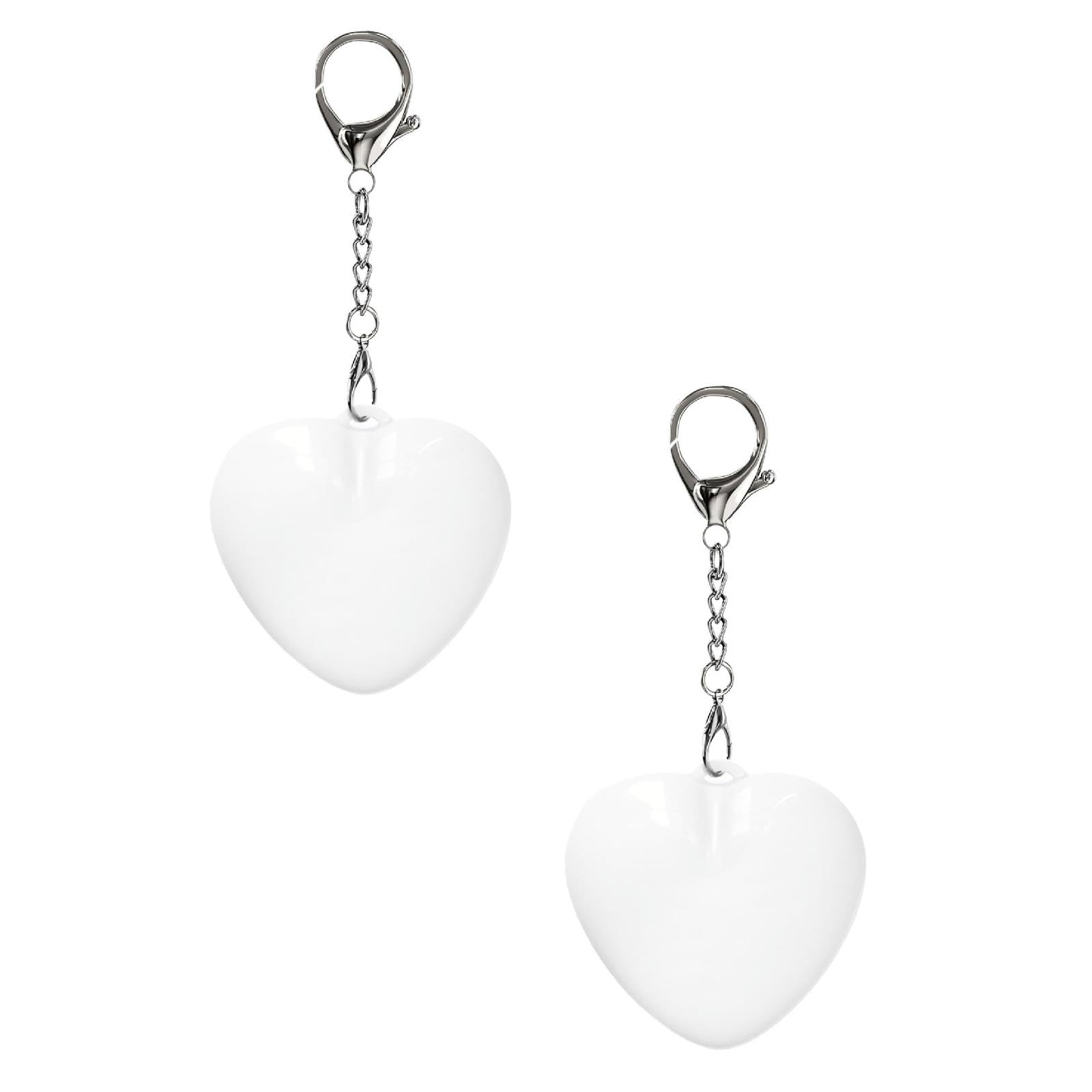 2Pc Touch Sensing Light, Sensing Light Purse Lights for Women, LED Automatic Glow Lights, Heart Bag Lamp with Motion Sensor, Rechargeable Handbag Mini Flashlight (L)