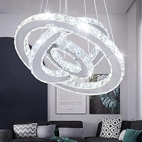 Lustre LED diisunbihuo 3 anneaux Cover