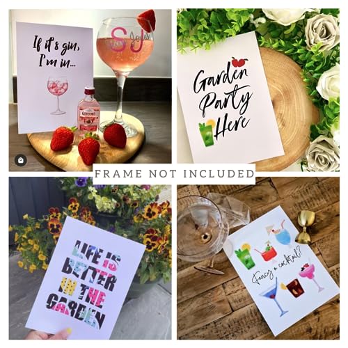 LS Bright Design Laundry Room Wall Frameless Prints Posters And Funny Quotes Home Decor Gifts Frickin laundry Hand Drawn (A3 (297mm x 420mm)) - Image 4