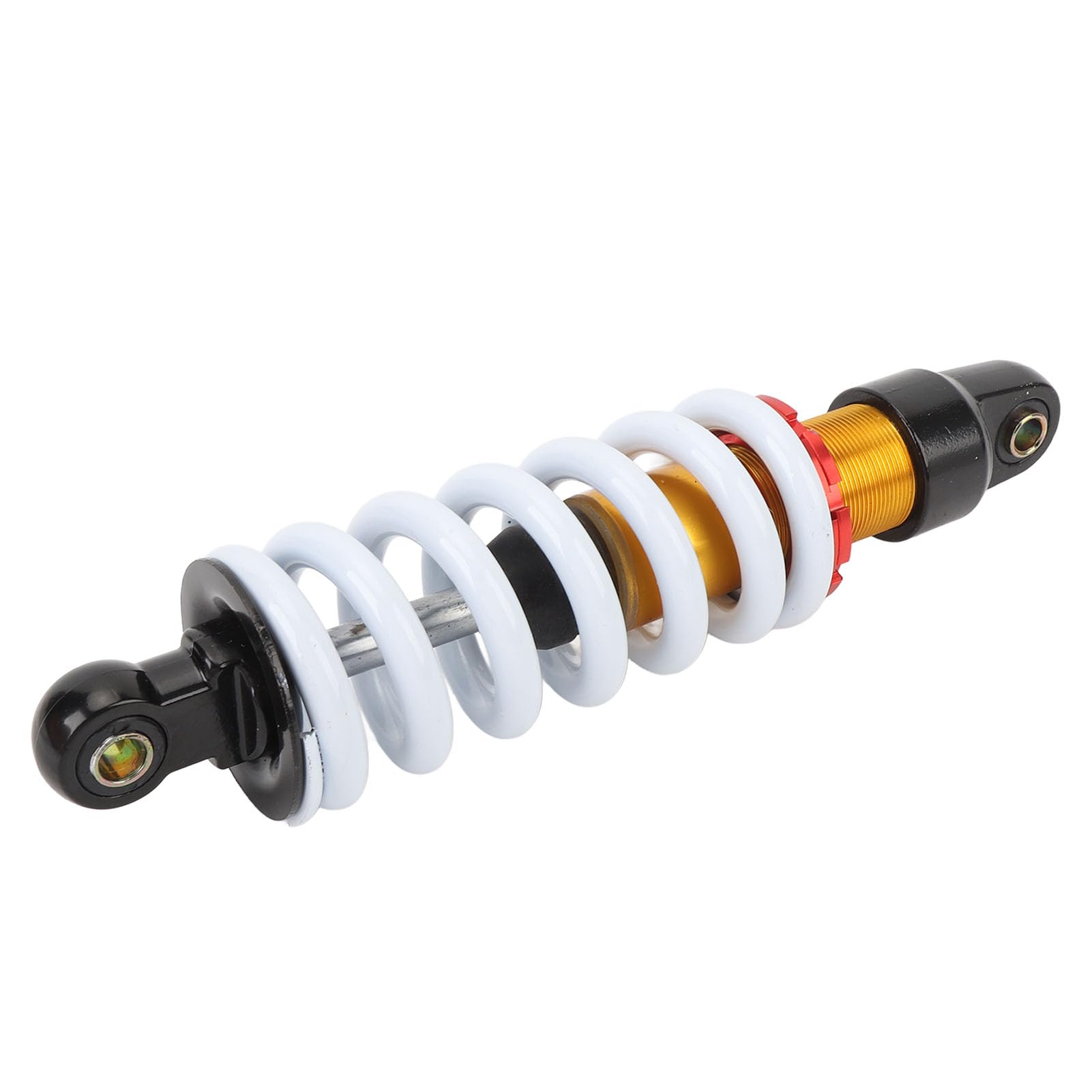 Ammortizzatore per moto da 260 mm, ammortizzatore a sospensione universale con molla da 11 mm di diametro e smorzamento regolabile per moto da cross, ATV, quad, go-kart e scooter d