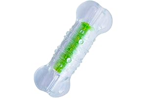 Crunchcore Bone Water Bottle Alternative Dog Chew Toy for KONG Crackle Lovers