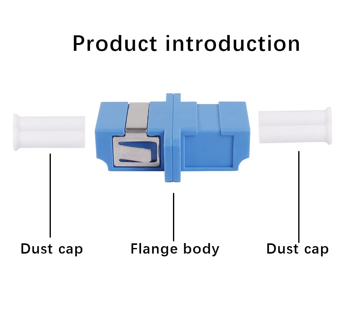 Connettore rapido di fibra ottica, adattatore rapido di giunzione meccanico per collegamento di fibra FTTH, 5 pz