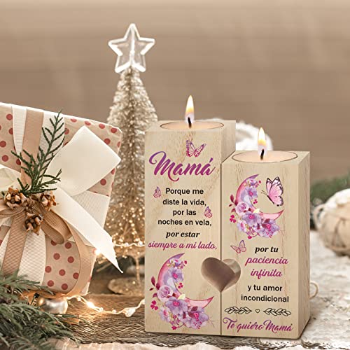 Miniatura 6 de Candelabro Regalo Cumpleaños Madre, Regalo Mama Noel, Regalos Para Mama, Regalo Navidad Madre, Que Regalar A Una Madre Para Reyes