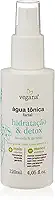 Vegana Agua Tonica Facial Hidratacao E Detox 120ml, VEGANA