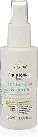 Vegana Agua Tonica Facial Hidratacao E Detox 120ml, VEGANA