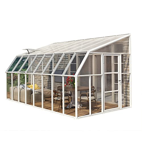 Canopia by Palram Gewächshaus Sunroom 8x16 Sonnenschutz Veranda...