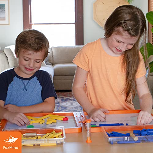 Foxmind Games: Maze Racers, Exciting Building And Racing Board Game, Competitive Gameplay, 2 To 4 Players, Small Parts Included, For Ages 8 And Up #TOP4