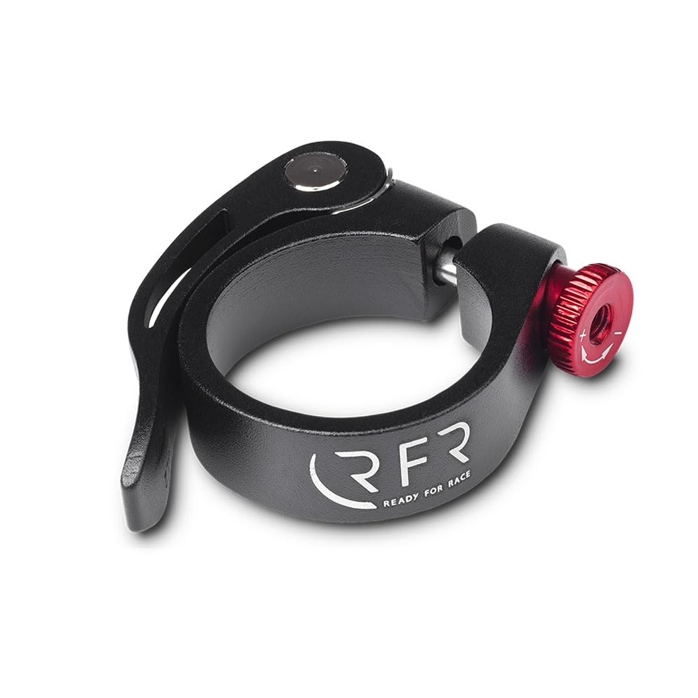 Rfr Red - Red Seat Clamp Complete With Quick Release 31.8 Mm/34.9 Mm Black/Red Red Red Size:34.9mm