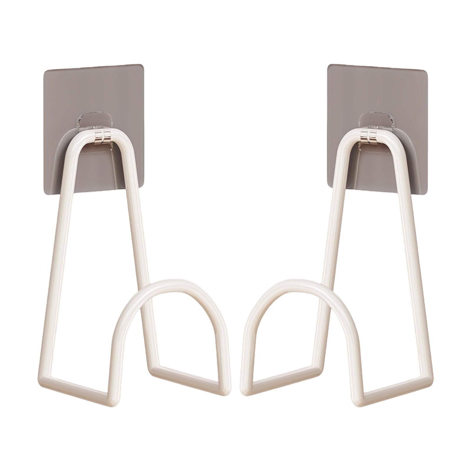 HENYGEN Storage Rack for Badminton Rackets Metal Wall Mount Holder Using Strong Adhesive Space Saving Display Stand Wall Bracket