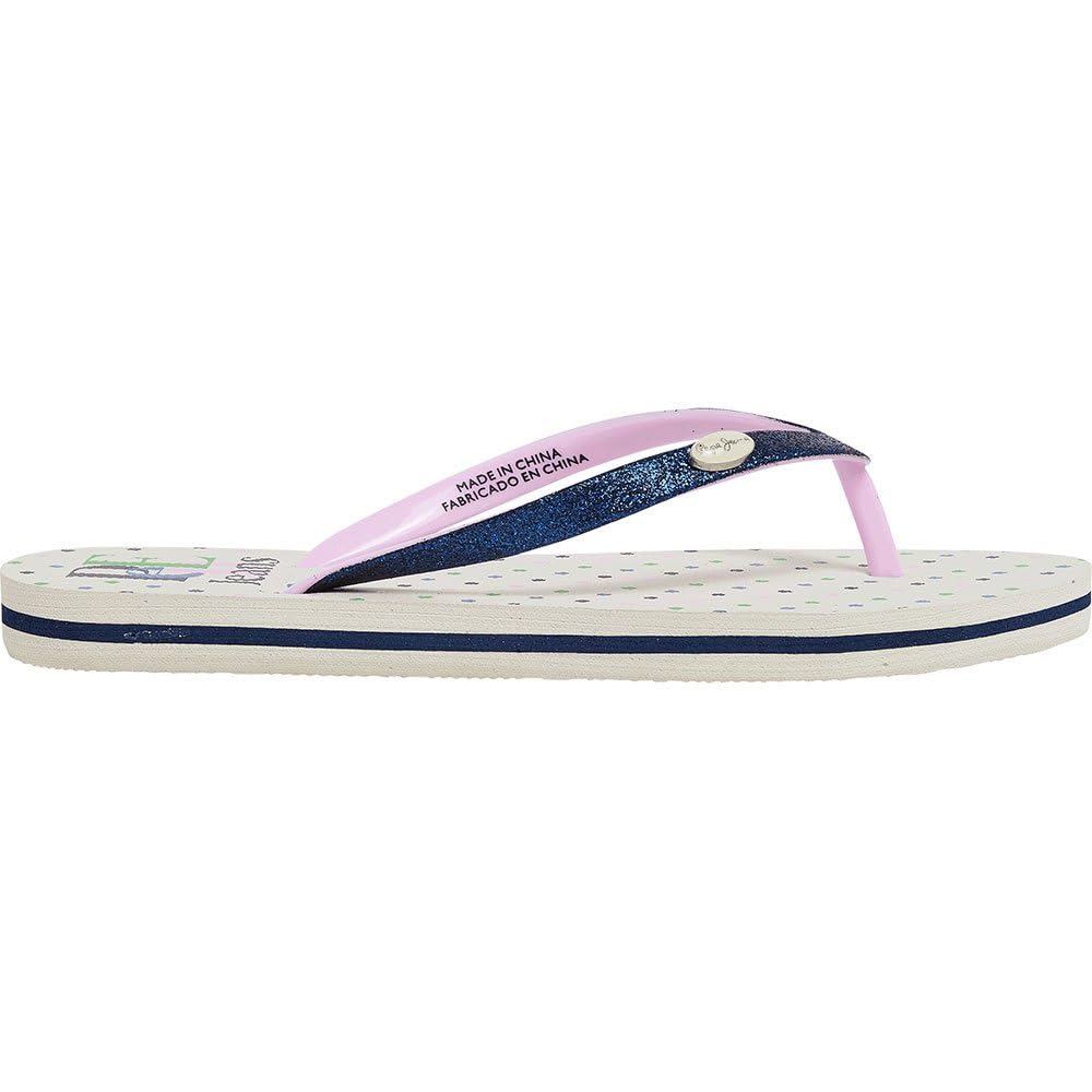 Pepe Jeans Dorset Origin Flip-Flop, Blue (Ocean Blue), 4.5 UK