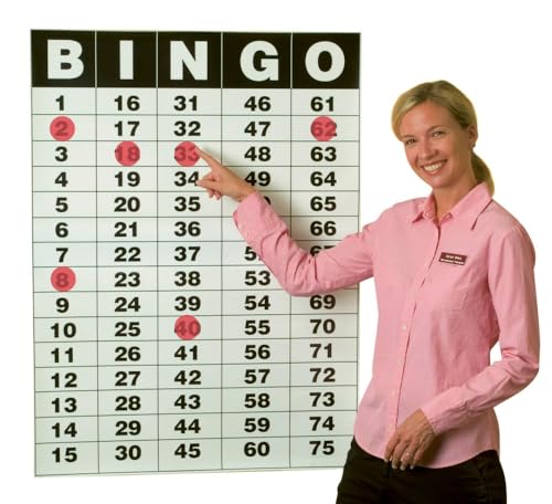 Matériel de Bingo Géant S&S Worldwide Affiche Masterboard et Set de Pions