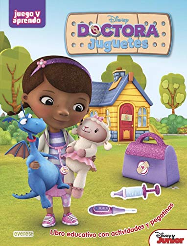 Doctora Juguetes: Libro educativo con actividades y pegatinas (Juego y aprendo)