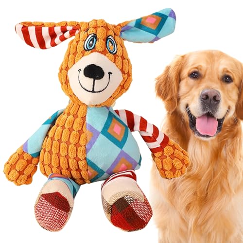 Hshenjhu Giochi per Cani, Peluche per Cane Indistruttibile, Giocattoli per Cuccioli da Masticare, Giochi con Squeak per Cani, per Masticatori Aggressivi di Razze Piccole, Medie e Grand