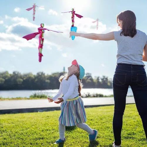 Image of Sider- Flying Action Figure Toy, Pull String Launcher, Outdoor Flying Herro for Kids