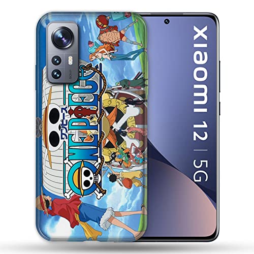Cokitec Case for Xiaomi 12 Manga One Piece Sunny, Multicolored