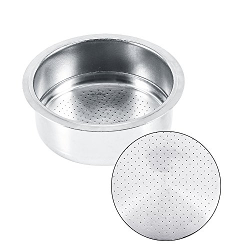 Filtro Cafetera Cecotec Café 2 Taza 51mm No Recipiente del Filtro a presión para Breville Delonghi Krups