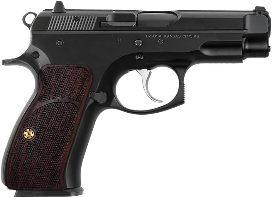 Cool Hand Wood Grips for CZ 75/85 Compact, CZ P-01, P100, C100, T100, PCR, CZ 75 D, Gun Grips Screws Included, Checker Diamond Cut Texture