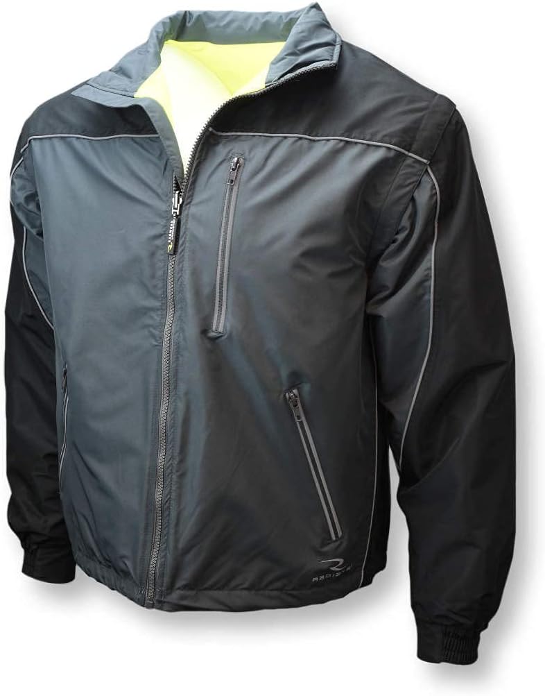Radians, Inc. SJ07-3ZGS-L Radians Sj07 Reversible Windbreaker with Zip-Off Sleeves, Large