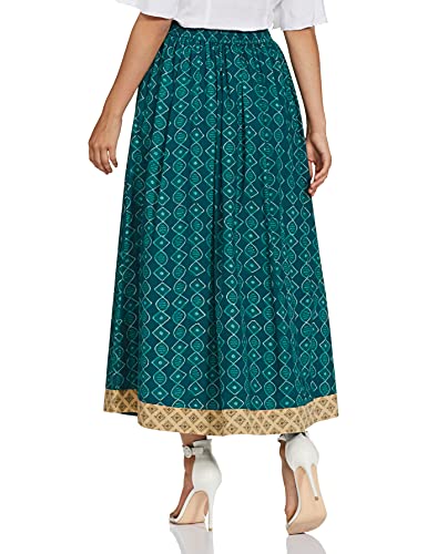 Image of Amazon Brand - Myx Cotton A-Line Skirt