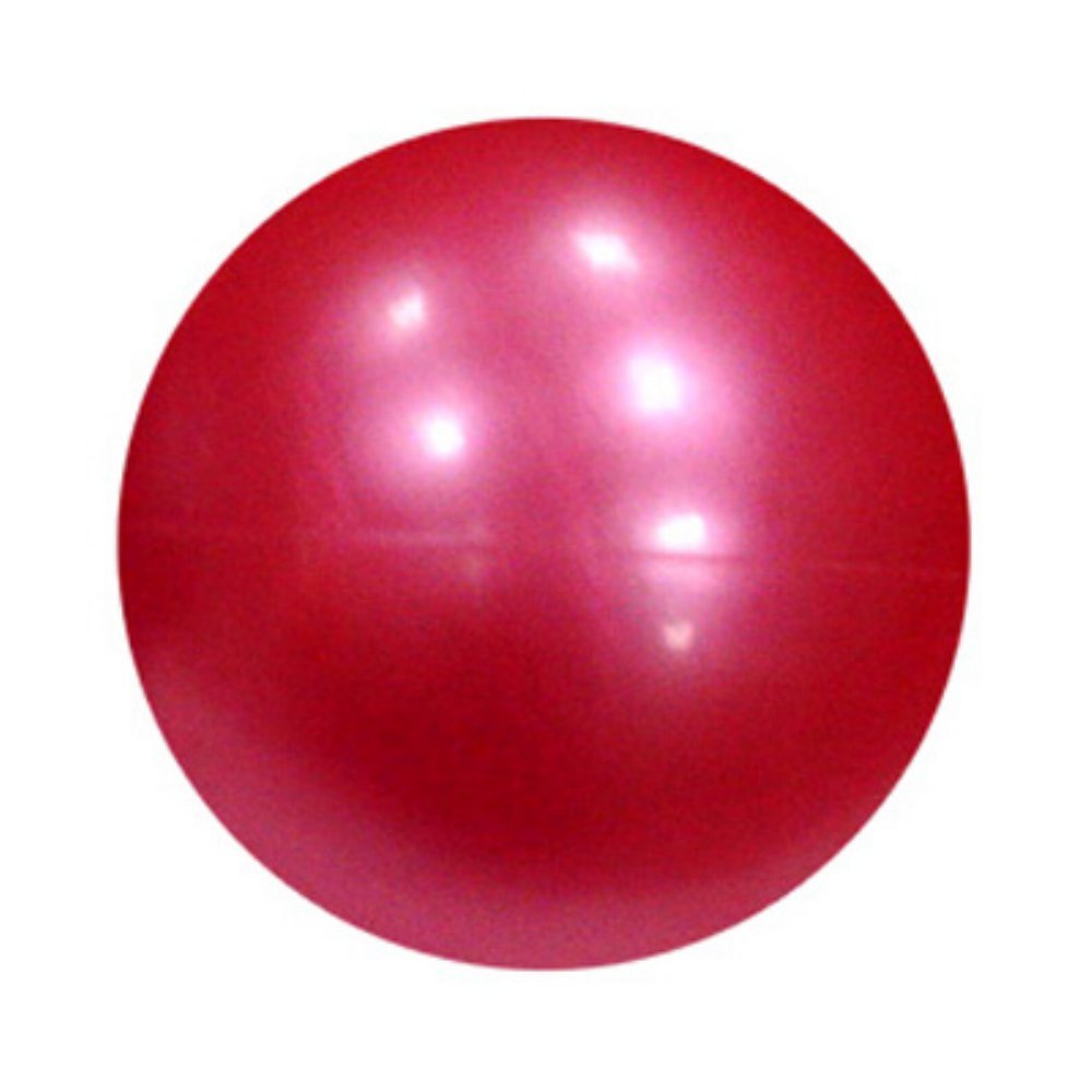 Yoga Direct 1-Pound Weighted Pilates Ball, Red