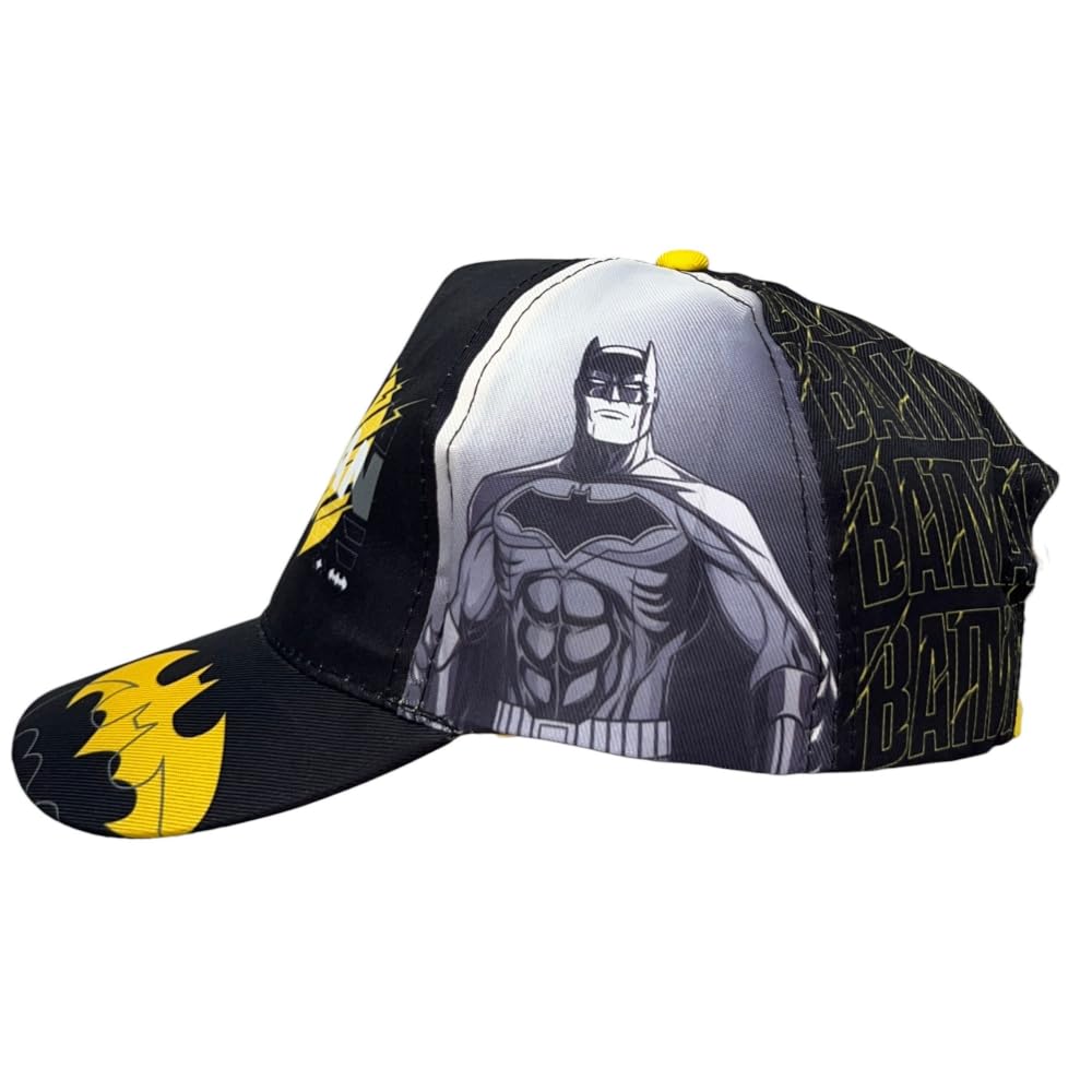Cappello con Visiera da Ragazzo Bambino Berretto da Baseball Regolabile Batman